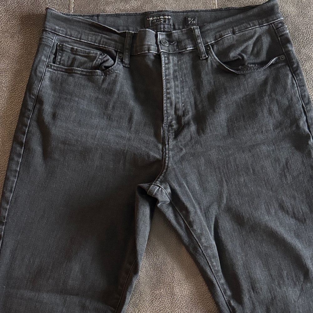 Lucky Brand Men's Dark Gray Slim Jeans